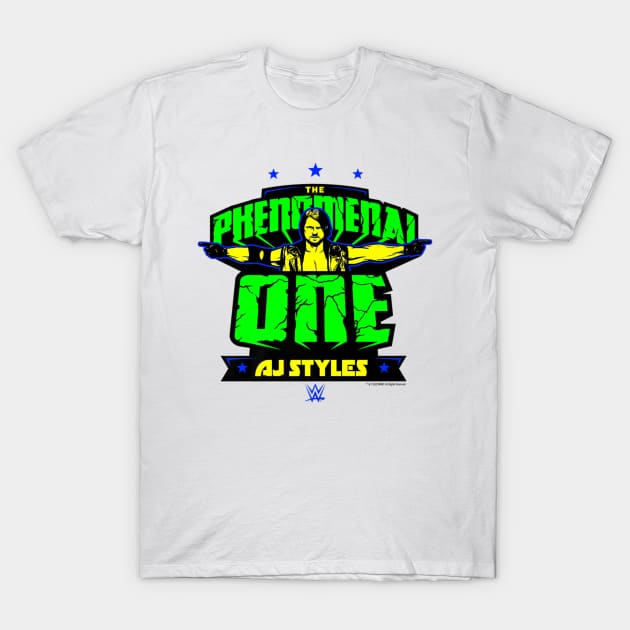 AJ Styles The Phenomenal One T-Shirt by Holman